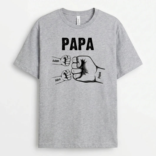 Tutti Insieme™ - T-shirt Personalizzata Papà