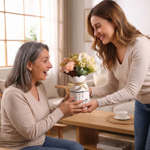 Prima di Tutto Mamma™ – Vaso di famiglia personalizzato in ceramica